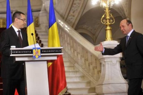 Ponta şi-a mutat biroul la Ministerul Apărării. Cum comentează Băsescu!
